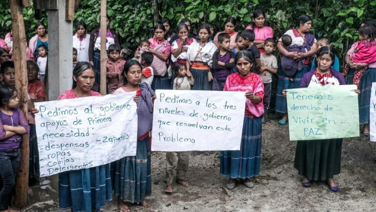 Acción urgente: riesgo a la vida en las comunidades de Aldama, Chiapas